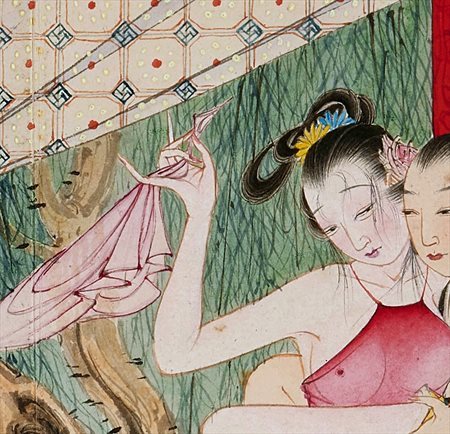 黔江区-迫于无奈胡也佛画出《金瓶梅秘戏图》，却因此成名，其绘画价值不可估量